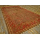 Early 20th Century Turkish Oushak Carpet