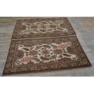 19th Century Pair of N. Indian Agra Carpets