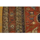 Late 19th Century N.W. Persian Serapi Carpet 