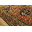 Late 19th Century N.W. Persian Serapi Carpet 