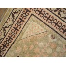 Early 20th Century Central Asian Chinese Khotan Carpet