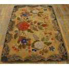 19th Century American Hooked Rug