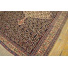 19th Century W. Persian Senneh Paisley Kilim
