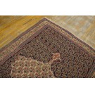 19th Century W. Persian Senneh Paisley Kilim