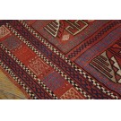 19th Century Caucasian Verneh Flat-Weave Carpet
