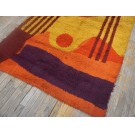 Vintage 1960s Swedish Mid-Century Modern Rya Carpet