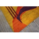 Vintage 1960s Swedish Mid-Century Modern Rya Carpet
