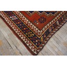 19th Century Caucasian Kazak Lori Pambak Carpet