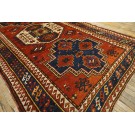 19th Century Caucasian Kazak Lori Pambak Carpet