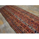 Early 20th Century W. Persian Kurdish Runner Carpet