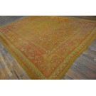 19th Century Turkish Oushak Carpet
