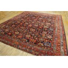 Early 20th Century W. Persian Bijar Harshang Carpet