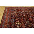 Early 20th Century W. Persian Bijar Harshang Carpet