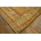 19th Century Turkish Angora Oushak Carpet