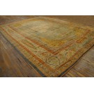 19th Century Turkish Angora Oushak Carpet