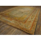 19th Century Turkish Angora Oushak Carpet