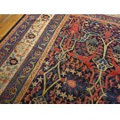 19th Century W.  Persian Senneh Garrus Carpet 