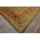 19th Century Turkish Oushak Carpet