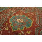 19th Century Turkish Oushak Carpet