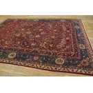 Early 20th Century Persian Silk & Wool Tehran Carpet