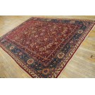 Early 20th Century Persian Silk & Wool Tehran Carpet