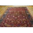 Early 20th Century Persian Silk & Wool Tehran Carpet