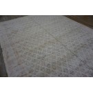 Early 20th Century Indian Cotton Agra Carpet