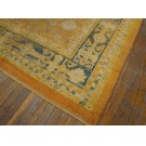19th Century Turkish Angora Oushak Carpet