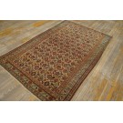 19th Century Persian Mishan Malayer Paisley Carpet