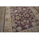 19th Century Turkish Oushak Ghiordes Carpet