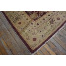 19th Century Turkish Oushak Ghiordes Carpet