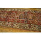 Mid-19th Century Turkish Anatolian Konya Runner Carpet