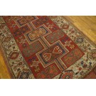 Mid-19th Century Turkish Anatolian Konya Runner Carpet