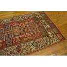 Mid-19th Century Turkish Anatolian Konya Runner Carpet