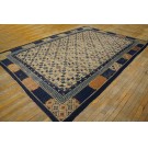 Early 19th Century W. Chinese Ningxia Carpet