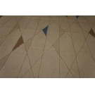 1930s French Art Deco Flat-Weave Rug