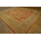 19th Century Turkish Oushak Carpet