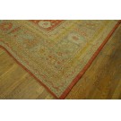 19th Century Turkish Oushak Carpet