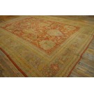 19th Century Turkish Oushak Carpet