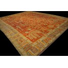 19th Century Turkish Oushak Carpet