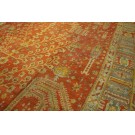 19th Century Turkish Oushak Carpet