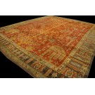 19th Century Turkish Oushak Carpet