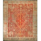 19th Century Turkish Oushak Carpet