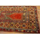 19th Century Turkish Anatolian Mujur Prayer Rug
