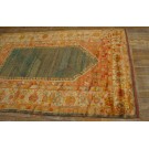 19th Century Turkish Angora Oushak Prayer Carpet