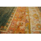 19th Century Turkish Angora Oushak Prayer Carpet