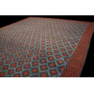 Early 20th Century Indian Cotton Dhurrie Carpet