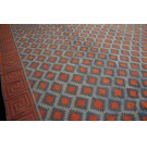 Early 20th Century Indian Cotton Dhurrie Carpet