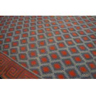 Early 20th Century Indian Cotton Dhurrie Carpet