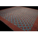 Early 20th Century Indian Cotton Dhurrie Carpet